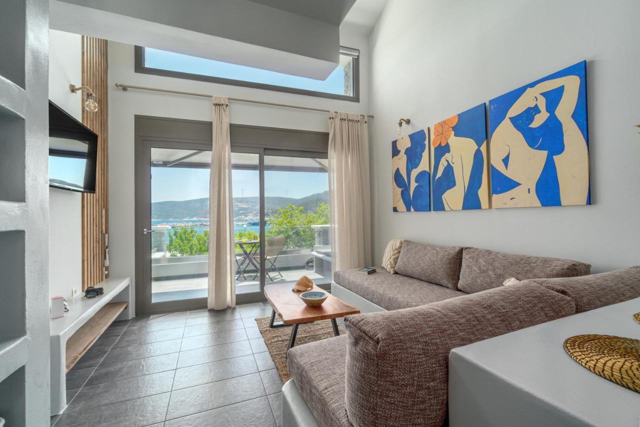 La Perla Suites Agioi Apostoloi  Bagian luar foto