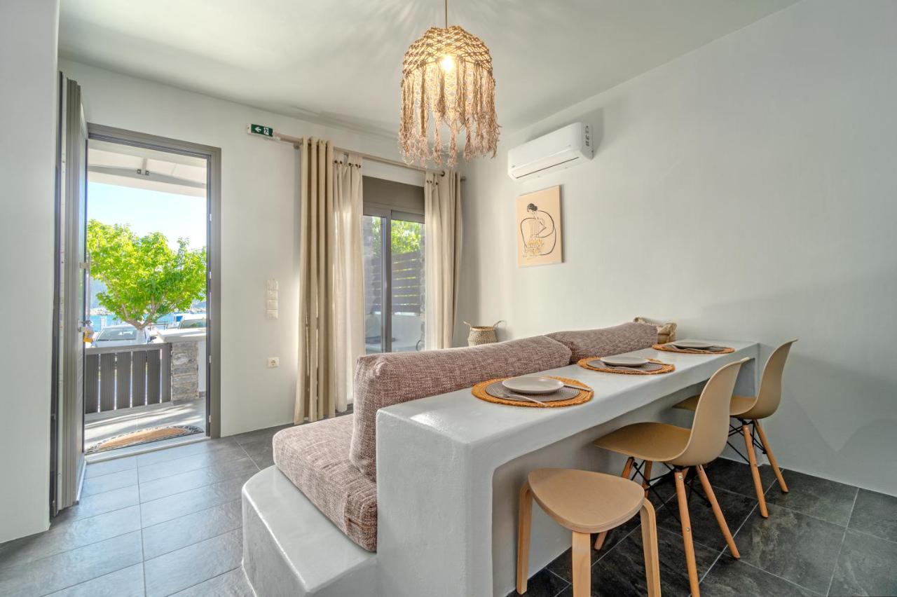 La Perla Suites Agioi Apostoloi  Bagian luar foto