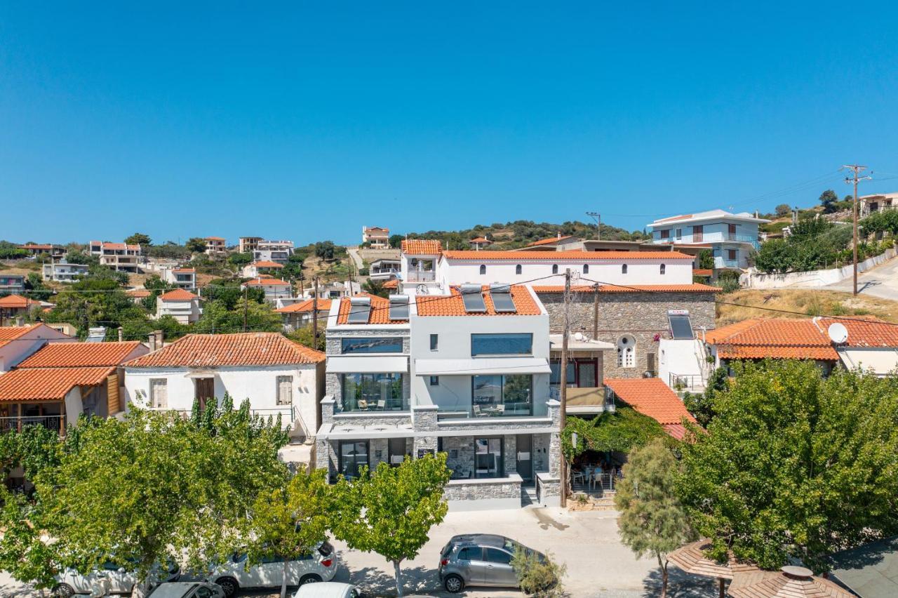 La Perla Suites Agioi Apostoloi  Bagian luar foto