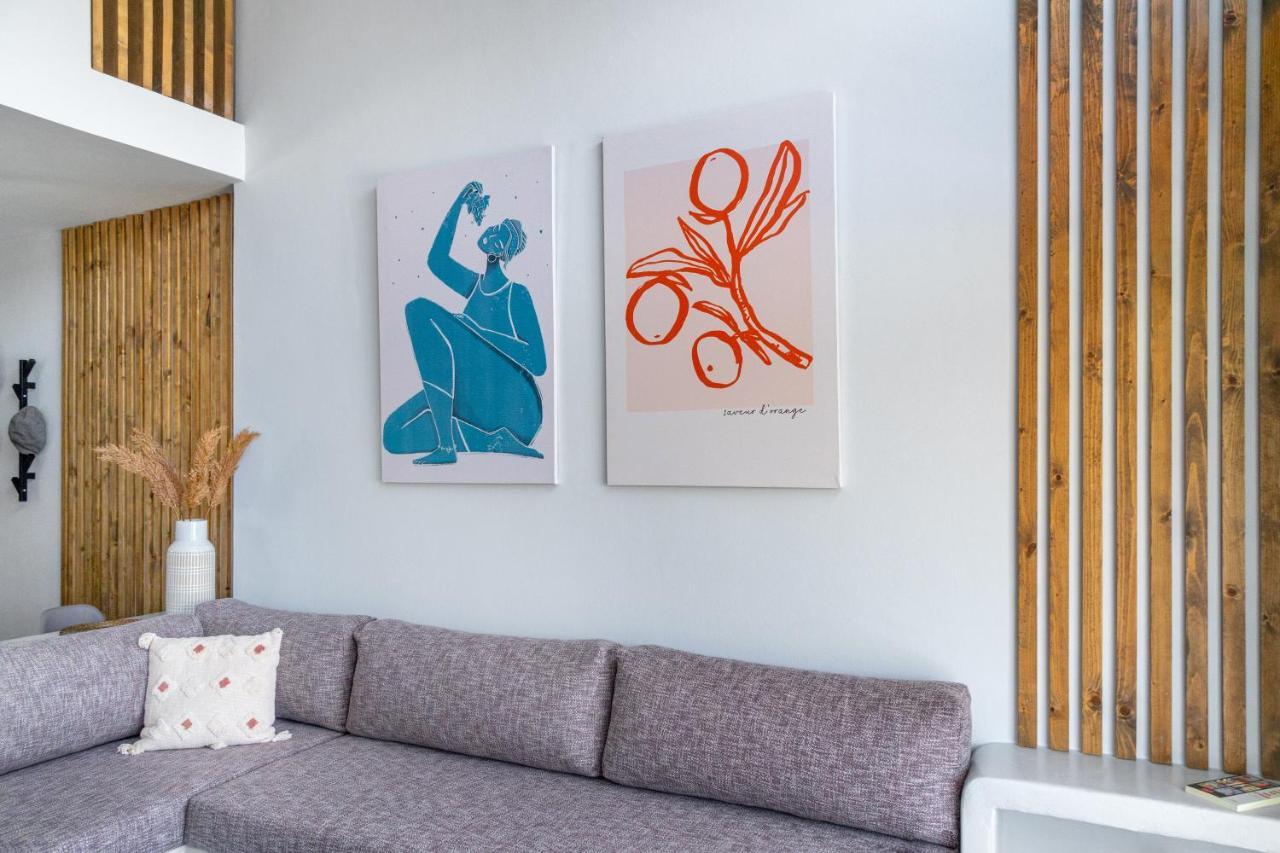 La Perla Suites Agioi Apostoloi  Bagian luar foto