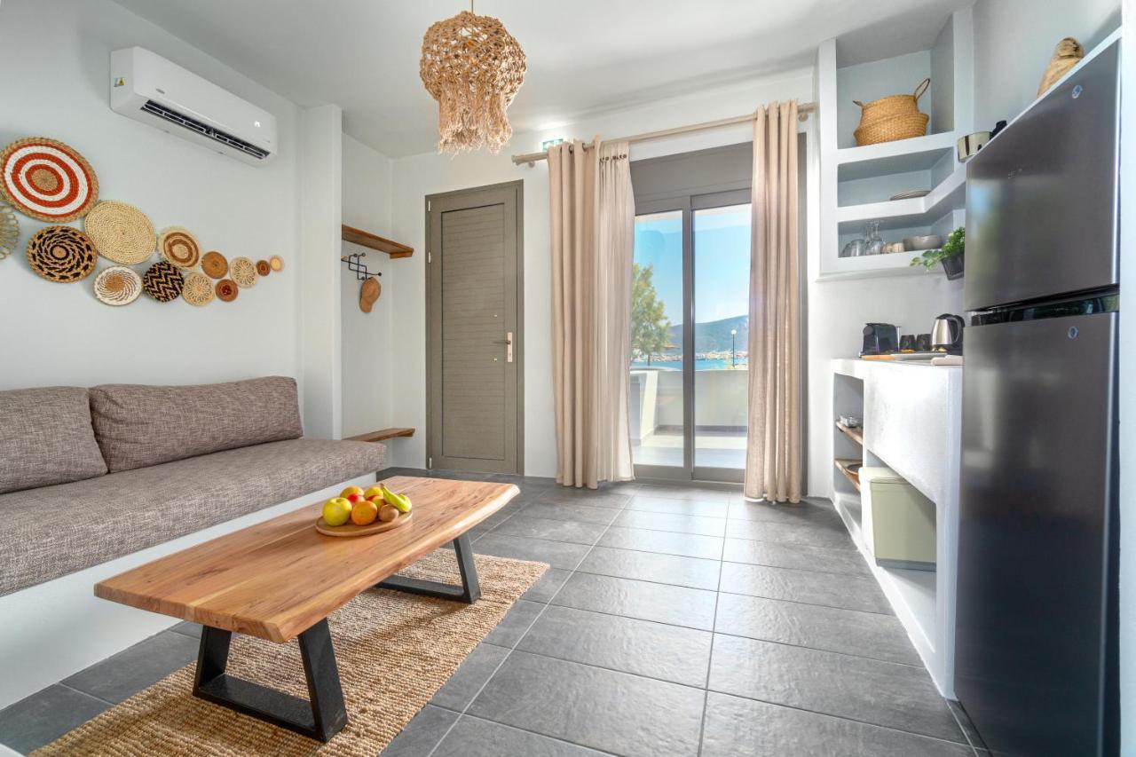 La Perla Suites Agioi Apostoloi  Bagian luar foto