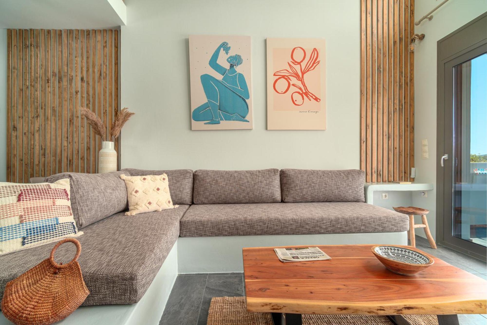 La Perla Suites Agioi Apostoloi  Bagian luar foto