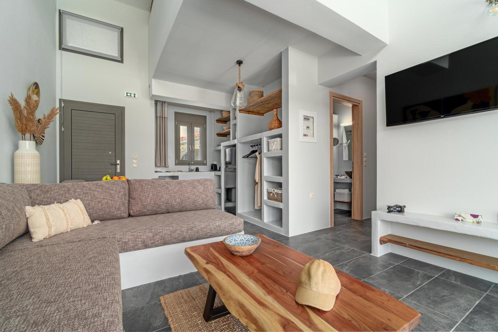La Perla Suites Agioi Apostoloi  Bagian luar foto